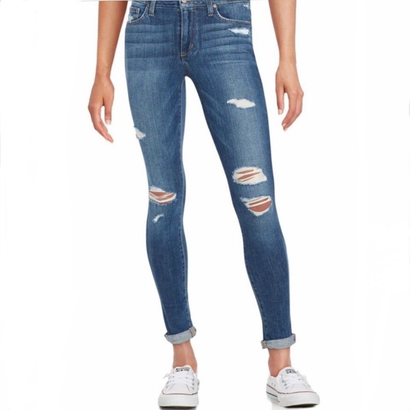 Joe's Jeans Denim - {Joes} Beckett skinny distressed jeans Size 26